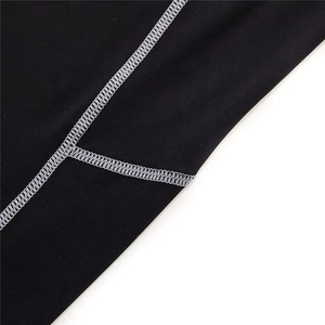 Vente en gros OEM – T-shirts de compression à manches longues pour hommes, les plus vendus, pour la gym et le fitness, avec impression numérique personnalisée, en Spandex/Polyester - Product Image 6