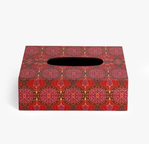Porta pañuelos de resina, moderno y decorativo, solución de almacenamiento de servilletas para el hogar, la oficina, hoteles y restaurantes - Product Image 2
