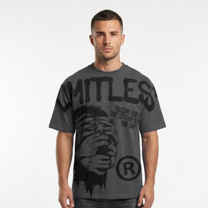 Nueva Colección 2025, Camisetas Personalizadas de Streetwear con Serigrafía, Oversize, 100% Algodón, 180g, Manga Corta para Hombre - Product Image 4