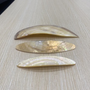 White Mother Pearl Slice <b>Fishing</b> Lure Spoon Hard <b>Floating</b> Bait Boat Polished Seashell Fish Attractor for Pike Trout Lake Ocean - Product Image 5