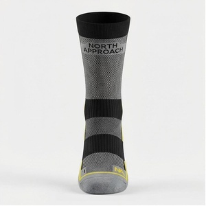 Chaussettes de sport North Approach Crew à motif géométrique, respirantes, pour la course à pied, pour adultes, saison estivale - Product Image 1