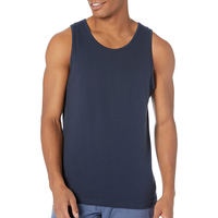 Débardeur de sport décontracté pour homme en coton et élasthanne de qualité supérieure, personnalisable avec logo, vierge, respirant, à séchage rapide, idéal pour la sérigraphie