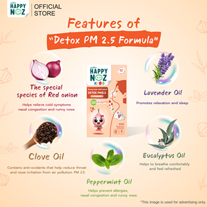 Pegatina para desintoxicación PM 2,5, mejora la calidad del aire con 100% natural de Happynoz, pegatina de cebolla con aceite de clavo para evitar la oxidación - Product Image 3