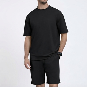 Custom <b>T</b> <b>Shirt</b> Sets 2026 Summer Men's Men's <b>Suit</b> Clothing Men's Short-Sleeved <b>T</b>-<b>Shirt</b> Sportswear Men's Two-Piece Set - Product Image 3