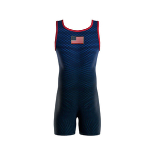 Trajes de Lucha de Poliéster Ligeros, Duraderos y de Alta Calidad para Hombre, Diseño Personalizado para Equipos, Secado Rápido, Transpirables y Ecológicos - Product Image 4