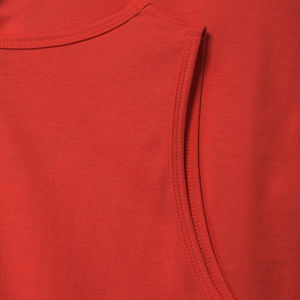 Débardeur côtelé personnalisé pour homme avec logo, en coton épais, sans manches, pour la course, le fitness et l'entraînement sportif - Product Image 6