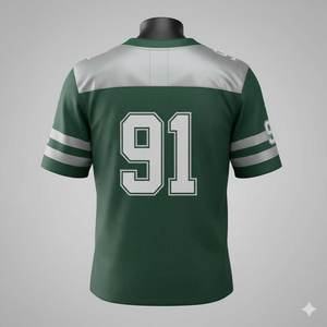 Uniforme Profesional de Fútbol Americano Personalizado para Equipo, Tela Transpirable, Pantalones Cortos Estampados, Ropa Deportiva Sublimada Personalizada - Product Image 3