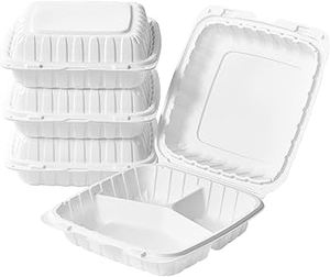 Hot product 2026 Factory clamshell Take Out Food <b>Containers</b> to Go Boxes Restaurant MFPP 1 -2 Compartments Hinged <b>Container</b> - Product Image 6