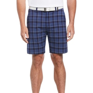 Custom logo Mens Workout Athletic Cargo Shorts Front Logo Spandex/Polyester Canvas Fabric Quick Dry Mid Waist Drawstring Closure - Product Image 1
