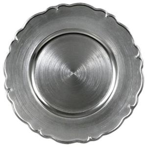 Plato de Presentación Octogonal Plateado, Diseño Minimalista, Vajilla para Mesa de Comedor, Platos Metálicos para Exhibición de Alimentos y Suministros para Eventos - Product Image 6