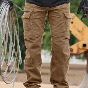 Custom Construction <b>Cargo</b> <b>Work</b> <b>Pants</b> Multi Pocket Utility Trousers OEM Pakistan Export Manufacturing - Product Image 2