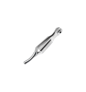 Pinza Hemostática Johns Hopkins Bulldog de 1/2'' con Mordazas Curvas y Dientes Cruzados, de Acero Inoxidable de Grado Quirúrgico - Product Image 4