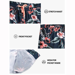 Short de plage pour femme très demandé, longueur au-dessus du genou, avec taille élastique, respirant, protection UV, anti-odeur - Product Image 6