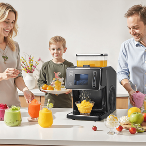 44-Pound 24-Hour Stainless Steel Snowflake Ice <b>Maker</b> BPA-Free PVC Construction LED Display Auto Clean Features Ice <b>Cream</b> <b>Makers</b> - Product Image 4