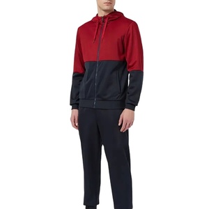 Conjunto Deportivo Informal para Hombre con Chaqueta de Manga Larga con Cierre y Pantalones Deportivos a Juego, en Tela Resistente, para Uso Diario Activo - Product Image 6
