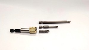 Conector de Brocas de Cambio Rápido RALTER - Accesorio de Bricolaje Personalizable OEM para Trabajos en Madera, Broca Intercambiable con Acabado Texturizado, Aleación 6150 - Product Image 4