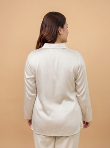 Stylish Cotton Women Premium <b>Shirt</b> for Casual Wear Button Down Comfortable & Anti Wrinkle <b>Shirt</b> For Daily Wear Bulk India Export - Product Image 2