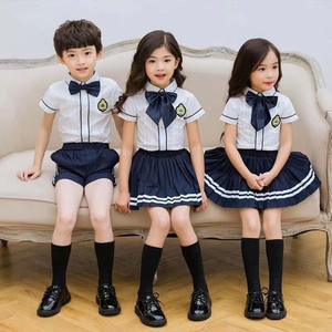 Uniforme Escolar Personalizado con Logotipo de Moda para Jardín de Niños, Falda Verde a Cuadros para Niñas Pequeñas, Conjunto de Uniforme Escolar Primario - Product Image 6