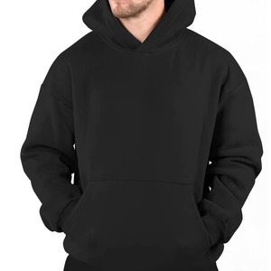 Couleurs variées, 100% coton, style décontracté, pull confortable, sweat à capuche pour homme, poche en polaire, coupe régulière, séchage rapide, respirant - Product Image 1