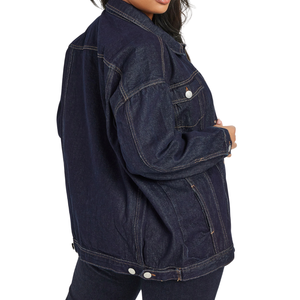 Chaqueta Vaquera Personalizable para Mujer de Talla Grande, Tela al por Mayor, Muestra Gratuita, la Mejor Calidad - Product Image 2