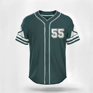 Camiseta de béisbol para hombre, diseño deportivo personalizado, tela transpirable, perfecta para entrenamientos, partidos y actividades de equipo - Product Image 1