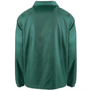 Men's Navy Blue Polyester Material Windproof <b>Jacket</b> Turn-down Collar Button Closure Regular Fit Outerwear Coach <b>Jacket</b> For Sale - Product Image 6