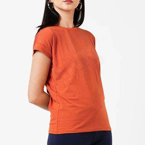Camisetas de Moda para Mujer, Corte Ajustado, Diseña Tu Propio Logotipo, Camisetas Transpirables para Mujer - Product Image 3