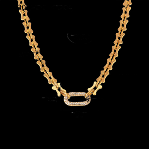 Collier élégant en diamant Moissanite pour femmes, avec un savoir-faire de qualité supérieure, idéal pour le bureau et les célébrations de mariage - Product Image 2