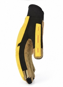 MUBASHAR PRO GRIP INTERNATIONAL Practical <b>Workwear</b> Impact Resistant <b>Gloves</b> Modern Ergonomic Design Nitrile Palm Coating - Product Image 2