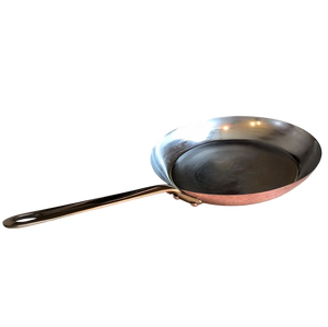 Elegante Olla Kadhai de Latón Martillado para Freír, Wok para Cocinar, Utensilio de Cocina Indio Tradicional Hecho a Mano, Acabado Premium - Product Image 6