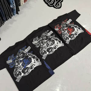 T-shirts unisexes de haute qualité 100% coton SDL, coupe classique, col rond, manches courtes, vintage, été, séchage rapide, 350g, prix d'usine, en stock - Product Image 5