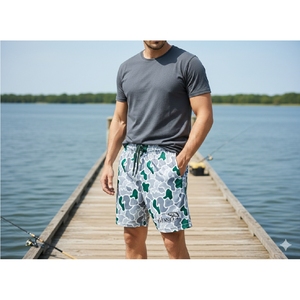 Pantalones Cortos de Pesca AquaMotion para Hombre, Transpirables, de Secado Rápido, Ligeros, para Pesca al Aire Libre, Ropa de Pesca Resistente - Product Image 6