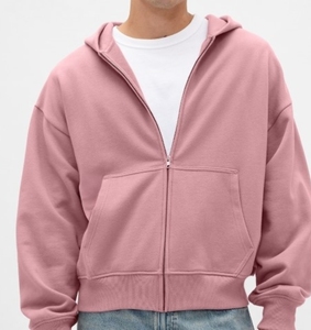 Sudadera con Capucha para Hombre, Corte Holgado, Algodón Grueso, Estilo Urbano, Personalizable con Marca, Alta Calidad, Lisa, para Uso Diario - Product Image 3