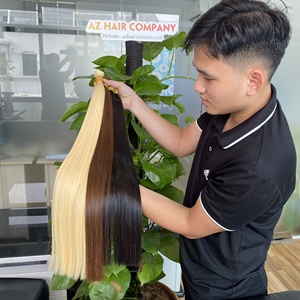 ผมมนุษย์ต่อผมเรมี่ต่อคุณภาพสูงสีปรับแต่งได้โดยตรงจากผู้จำหน่ายผมมนุษย์จัดส่งทั่วโลก - Product Image 2