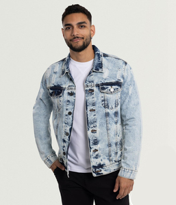 Chaqueta vaquera moderna para hombre, diseño personalizado, disponible en todas las tallas, chaquetas vaqueras para hombre de color sólido, chaqueta vaquera de la mejor calidad. - Product Image 3