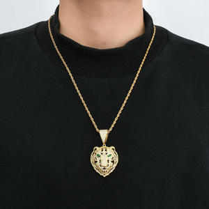 Pendentif Cupidon avec tête en onyx noir incrustée de diamants, en argent 925 plaqué rhodium, breloque thématique, usage quotidien, style unisexe de luxe - Product Image 3