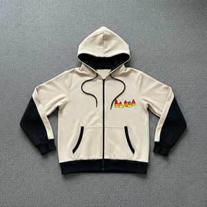 รับผลิตแบบ OEM/ODM เสื้อผ้าไซส์ใหญ่ ทรงหลวม ไหล่ตก ผ้าหนานุ่ม 2 สี ทรงแบ็กกี้ เป็นมิตรต่อสิ่งแวดล้อม ผ้าฝ้ายฟลีซ 100% ระบายอากาศได้ดี สวมใส่สบาย ทรงฮิป - Product Image 1