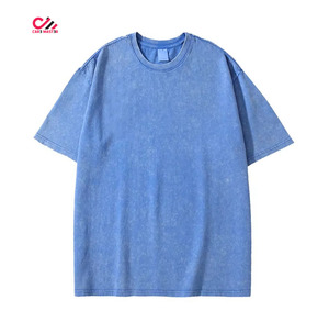 เสื้อยืดผู้ชายทรงโอเวอร์ไซส์สีเทา CARE MASTER ลายพิมพ์รูปภาพสีขาว คอกลม แขนสั้น สไตล์สตรีท ผ้าคอตตอนเจอร์ซีย์ ทรงพอดีตัว - Product Image 2