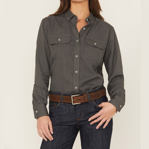Camisas de Uniforme Personalizadas para Mujeres, Fabricante de Ropa de Trabajo Profesional, Exportación OEM de Pakistán, Suministro Global a Todo el Mundo - Product Image 3