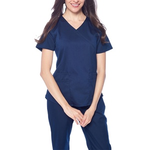 Enfermera ropa de trabajo exclusivo Stretc traje Scrubs uniforme médico mujer enfermera conjuntos Hospital laboratorio hombre algodón tela Unisex Doctor2026 - Product Image 3