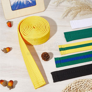 Ceintures d'arts martiaux personnalisables en couleur, ceinture d'arts martiaux la plus vendue, ceinture d'arts martiaux de la meilleure qualité - Product Image 5