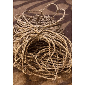Support à tasse en jonc de mer, fait main, en fibre de jonc de mer, pour isolation des boissons et décoration de table, Vietnam - Product Image 3