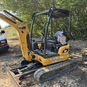 Excavatrice sur chenilles puissante d'occasion Cat 305.5E2, mini-machine compacte avec système hydraulique fiable pour le travail quotidien - Product Image 5
