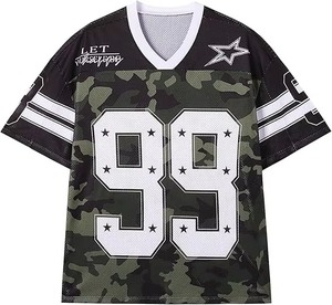 เสื้อทีมอเมริกันฟุตบอลแบบกำหนดเอง ชุดฝึกซ้อมระบายอากาศได้ดี ขายส่ง - Product Image 4