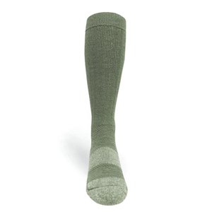 Último Modelo de Calcetines de Algodón y Fibra de Bambú hasta la Pantorrilla, Absorbentes de Sudor, Tejidos, Casuales, Color Verde Otoño - Product Image 2