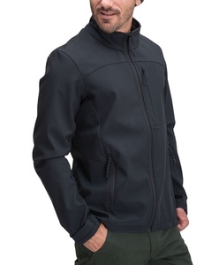 Veste Softshell Extérieure Personnalisée Automne Imperméable Coupe-Vent Respirante Fermeture Éclair Doublure en Polaire - Product Image 1