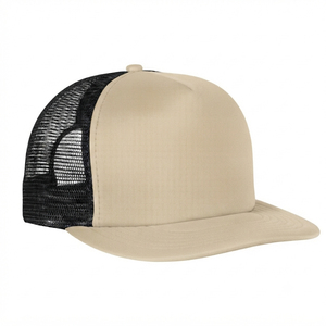 Gorra Trucker Lisa de 5 Paneles al por Mayor con Impresión Profesional Personalizada y Logotipo Bordado, Gorra Trucker Premium de Malla - Product Image 6