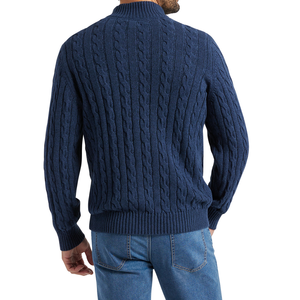 Customizable Top Quality Wool Unisex Knitted <b>Cardigan</b> Sweater <b>Men</b> Knitted Sweater <b>Long</b> Sleeve Knitwear Winter <b>Cardigan</b> Knit - Product Image 4