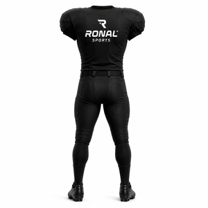 Uniformes de Fútbol Americano Personalizados para Adultos, Pantalones de Manga Corta de Secado Rápido, Impresión por Transferencia de Calor, Poliéster/Algodón, Ronald Sports - Product Image 2