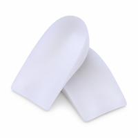 Semelles rehausseuses en TPE blanc souple, absorbant les chocs, pour chaussures de marche et usage quotidien – Vente chaude
